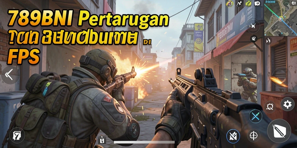 Screenshot utama gameplay 789BNI dengan aksi tembak-menembak yang seru.