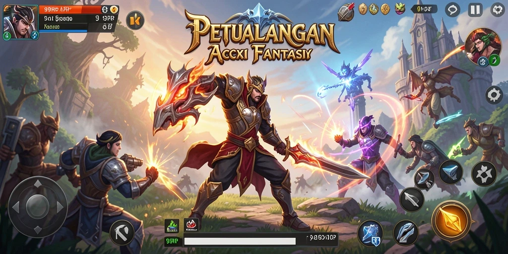 Screenshot dari gameplay mendebarkan dalam 99RP.