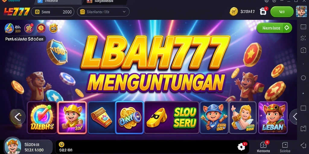 Screenshot dari gameplay menarik di mesin slot LEBAH777.